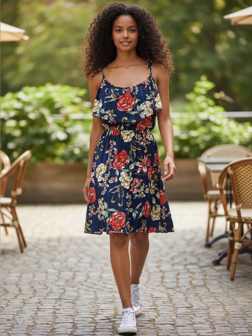 🌻 Floral Dress #595